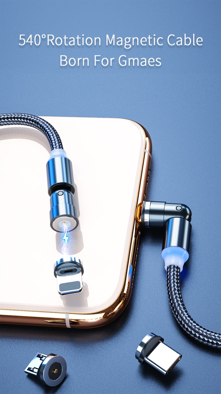 Вращающийся магнитный кабель, зарядка для гаджетов всех типов (Micro usb, Type c, Lightning) 1м, Черный
Вращающийся магнитный кабель, зарядка для гаджетов всех типов (Micro usb, Type c, Lightning) 1м, Черный