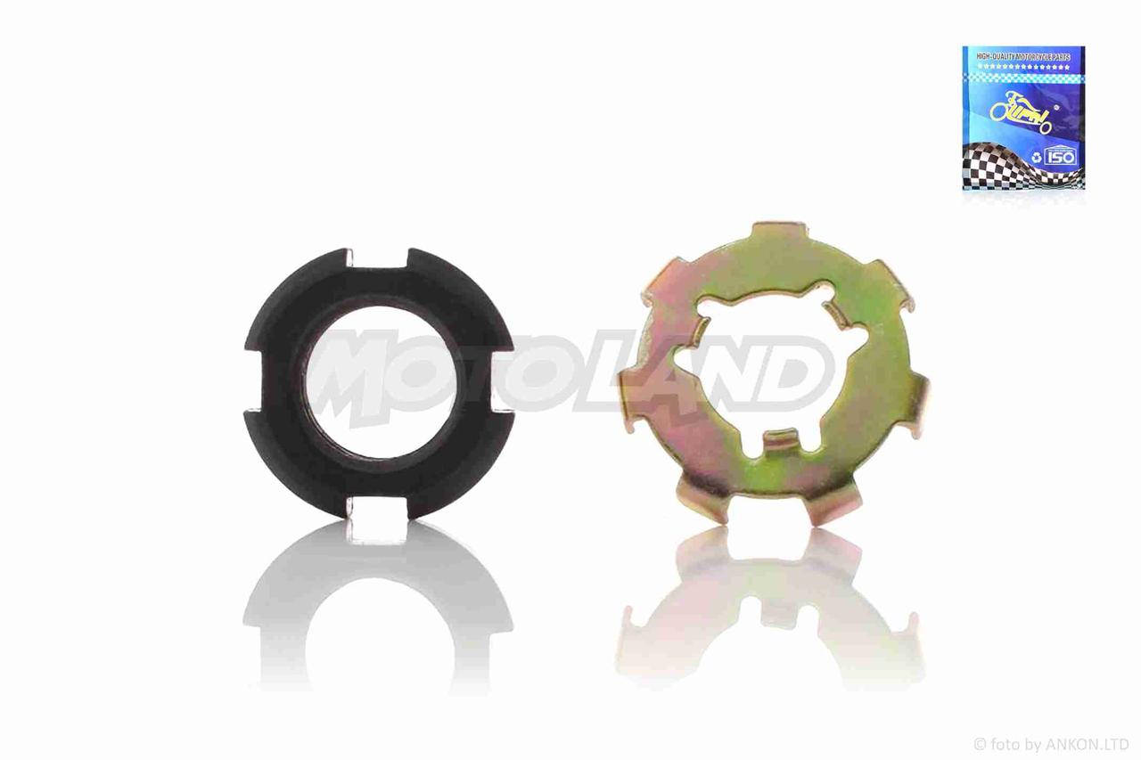 Гайка сцепления Delta +шайба сцепления "LIPAI" 
Гайка сцепления Delta +шайба сцепления "LIPAI"