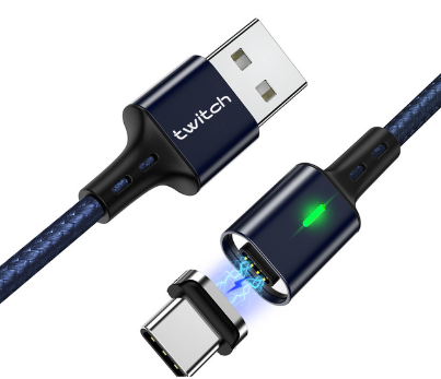 Кабель магнитный для зарядки телефона Twitch T03 USB Type-C Android 50см |3A| Темно-синий
Кабель магнитный для зарядки телефона Twitch T03 USB Type-C Android 50см |3A| Темно-синий