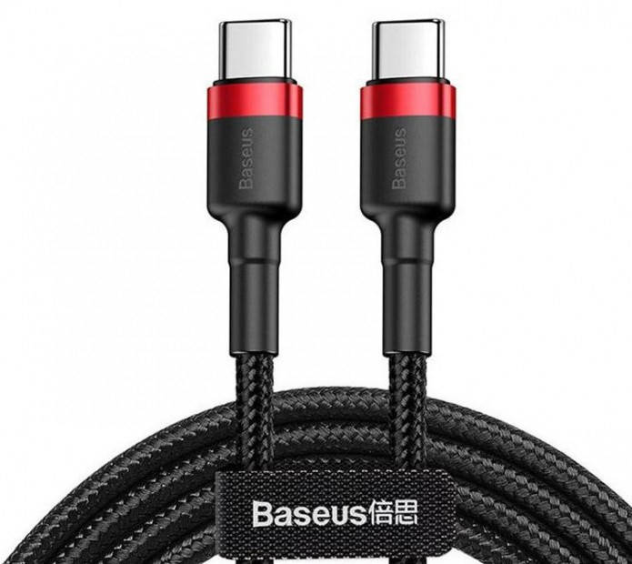 Кабель Baseus cafule PD2.0 60W flash charging USB Type-C (20V 3A)2M Red+Black (CATKLF-H91), Черный
Кабель Baseus cafule PD2.0 60W flash charging USB Type-C (20V 3A)2M Red+Black (CATKLF-H91), Черный