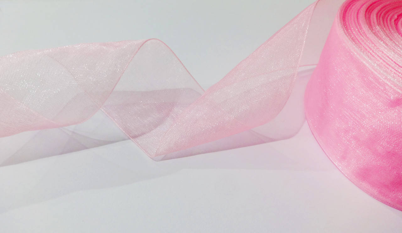 Лента органза 40 мм розовая, Розовый
Лента органза 40 мм розовая, Розовый