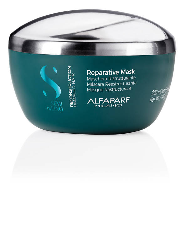 Маска Alfaparf Reconstruction Semi di Lino Reparative mask для поврежденных волос 200 мл.
Маска Alfaparf Reconstruction Semi di Lino Reparative mask для поврежденных волос 200 мл.