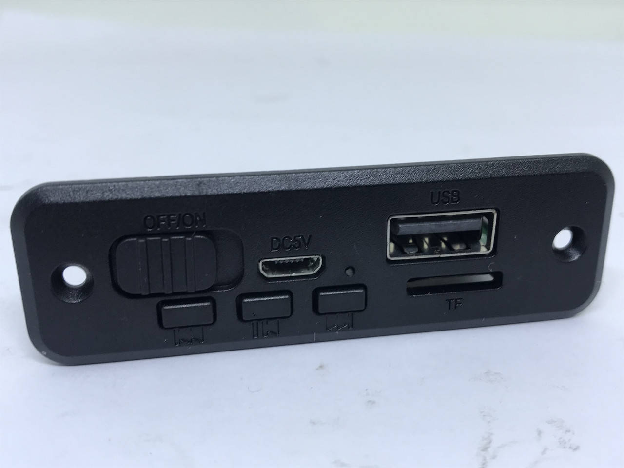 Автомобильный модуль Mp-3 плеер с BIuetooth 5.0 декодер, усилитель 2*3 Вт FM, TF, USB, громкая связь, Черный
Автомобильный модуль Mp-3 плеер с BIuetooth 5.0 декодер, усилитель 2*3 Вт FM, TF, USB, громкая связь, Черный