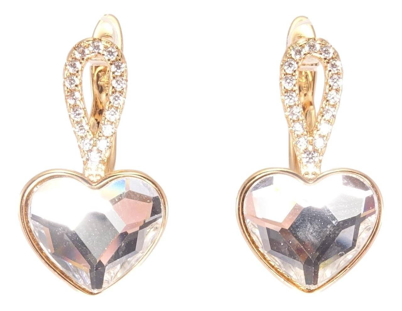Серьги Xuping Позолота 18K с кр-ми Swarovski английский замок "Петелька цирконий с кристаллом сердечко"
Серьги Xuping Позолота 18K с кр-ми Swarovski английский замок "Петелька цирконий с кристаллом сердечко"