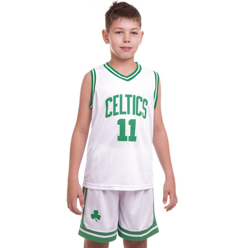 Форма баскетбольная детская, подростковая Basketball Unifrom NBA Boston Seltics 11 (BA-0967) XL (150-160 см)
Форма баскетбольная детская, подростковая Basketball Unifrom NBA Boston Seltics 11 (BA-0967) XL (150-160 см)