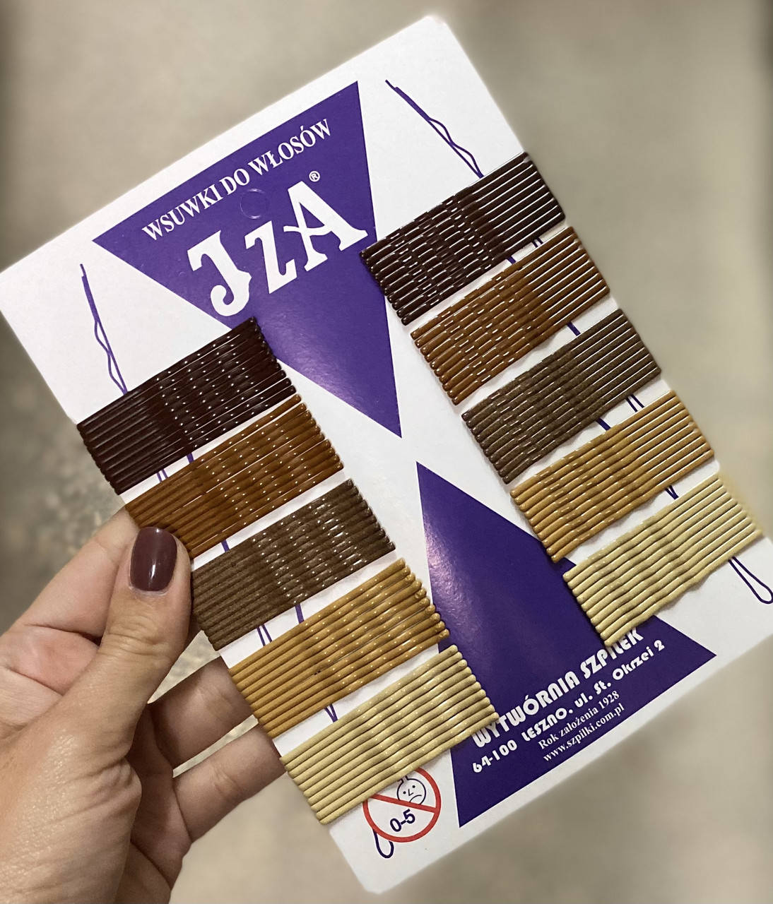 Невидимки для волос волнистые с двумя шариками коричневый МИКС 5 см (100 шт/уп)
Невидимки для волос волнистые с двумя шариками коричневый МИКС 5 см (100 шт/уп)