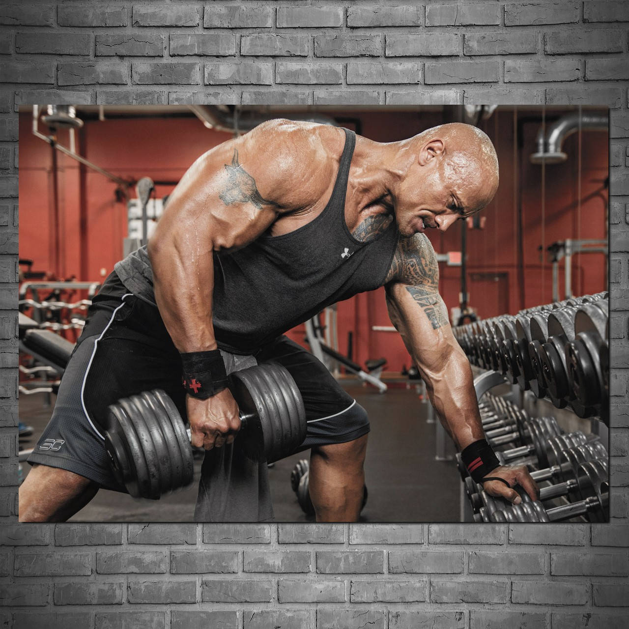 Плакат "Дуэйн Джонсон (Скала), Dwayne Johnson (The Rock)" (артикул 0319) 60, Матовая, 85
Плакат "Дуэйн Джонсон (Скала), Dwayne Johnson (The Rock)" (артикул 0319) 60, Матовая, 85