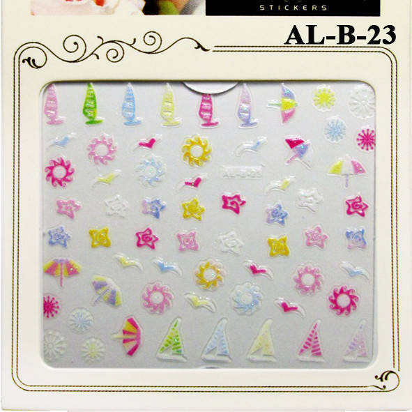 3D Наклейки для Ногтей Самоклеющиеся Nail Sticrer ALB 023 Цветы, Кораблики, Солнышко, Лето Слайдер Дизайн, Разные цвета
3D Наклейки для Ногтей Самоклеющиеся Nail Sticrer ALB 023 Цветы, Кораблики, Солнышко, Лето Слайдер Дизайн, Разные цвета