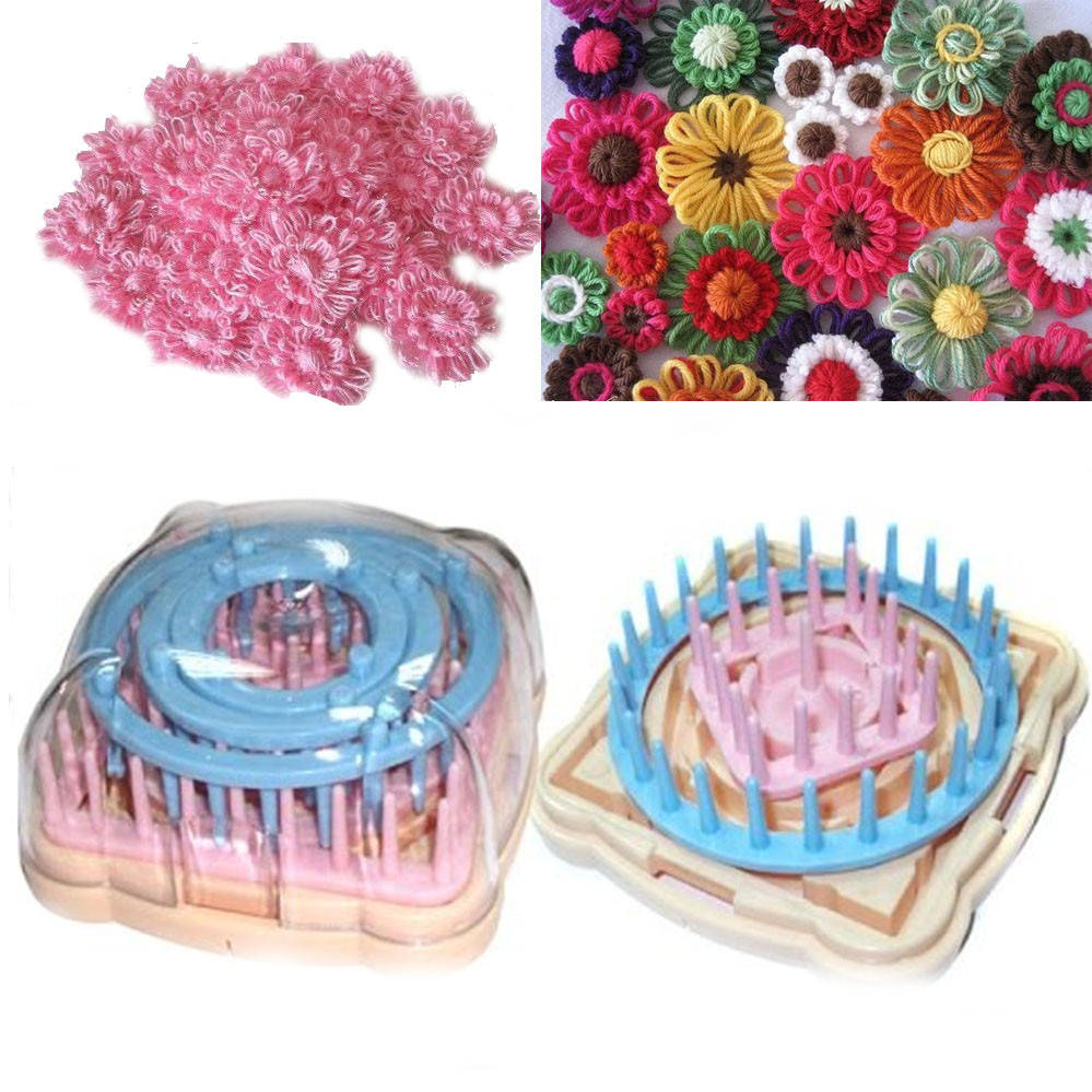 Набор для вязания цветов и узоров (для тенерифе), Станок Flower loom, Спицы, крючки и аксессуары для вязания
Набор для вязания цветов и узоров (для тенерифе), Станок Flower loom, Спицы, крючки и аксессуары для вязания