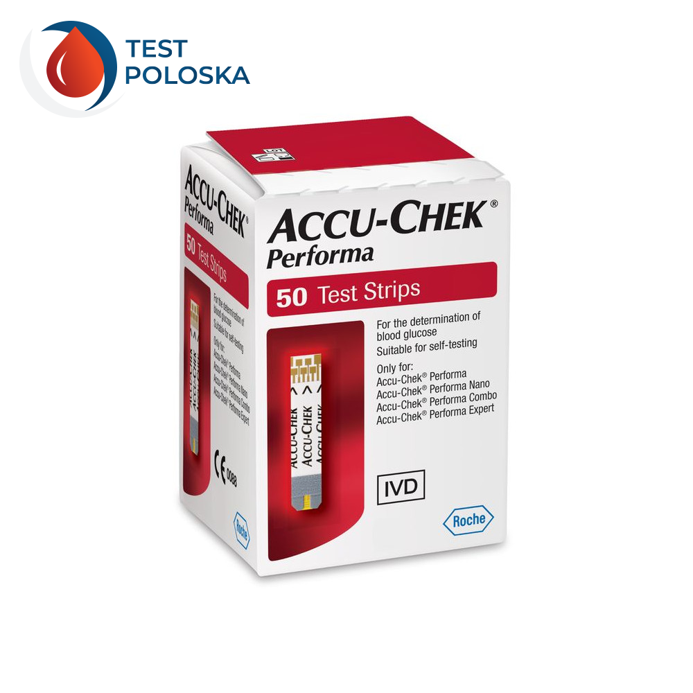 Тест-полоски Акку-Чек Перформа (Accu-Chek Performa) 50 шт.