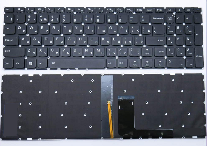 Клавиатура для Lenovo IdeaPad 510-15 510-15ISK 510-15IKB без фрейма с подсветкой - 9Z.NCSLN.A01, Черный
Клавиатура для Lenovo IdeaPad 510-15 510-15ISK 510-15IKB без фрейма с подсветкой - 9Z.NCSLN.A01, Черный