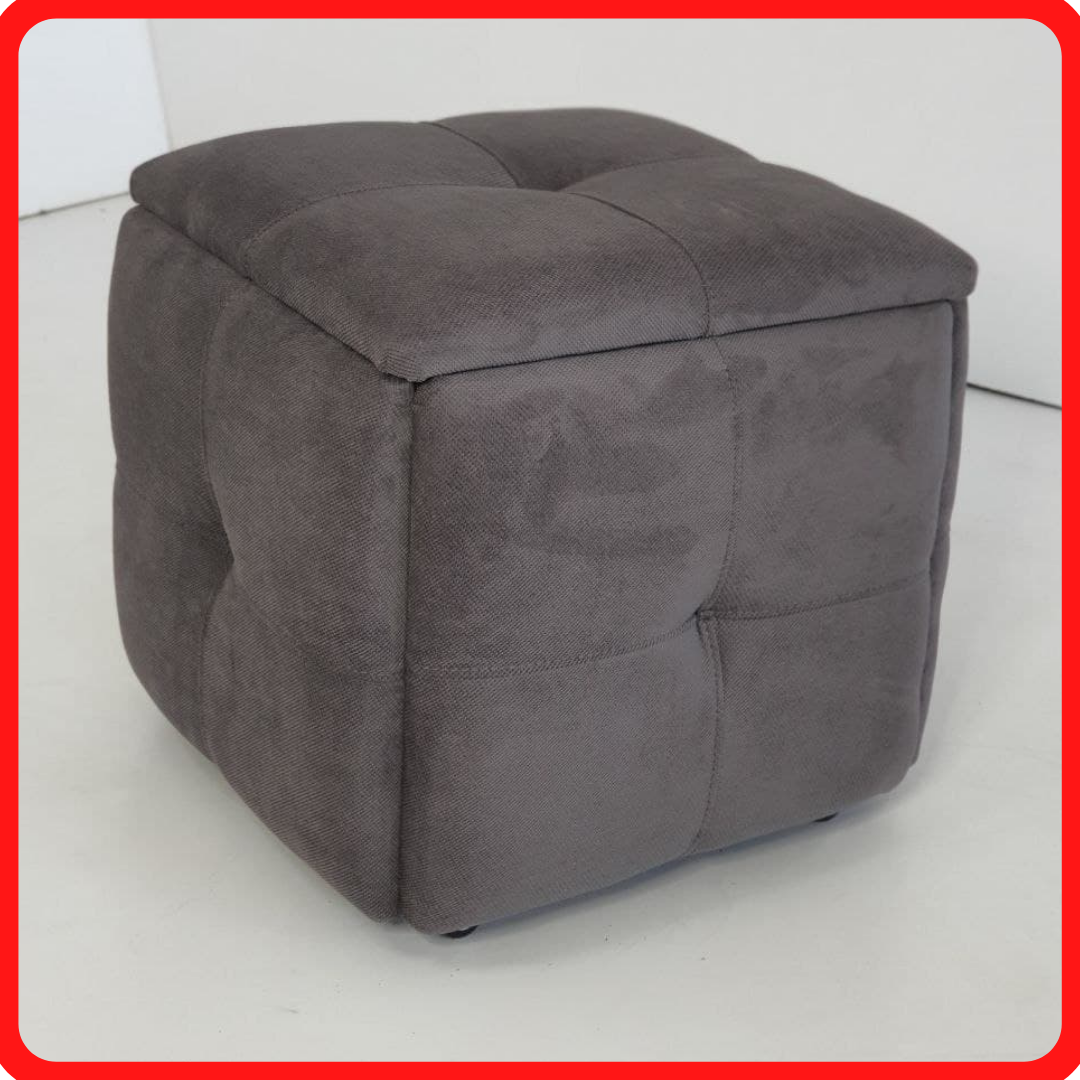 Пуф трансформер 5в1 для взрослых Смарт куб табурет пять в одном на колесах квадратный мягкий серый велюр
Пуф трансформер 5в1 для взрослых Смарт куб табурет пять в одном на колесах квадратный мягкий серый велюр