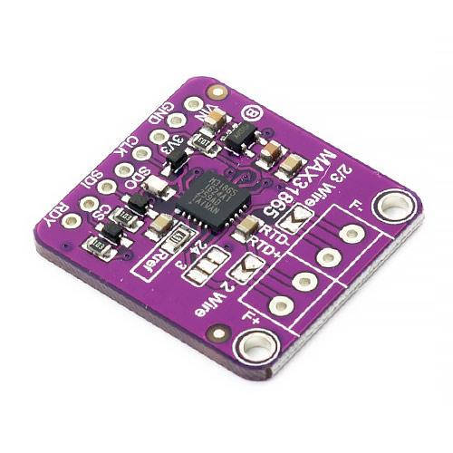 Конвертер RTD на MAX31865 для терморезисторов PT100 и PT1000
Конвертер RTD на MAX31865 для терморезисторов PT100 и PT1000