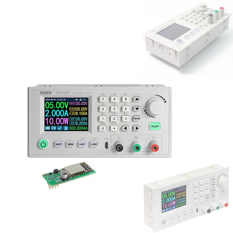 Блок питания лабораторный RIDEN RD6006W с Wi-Fi DC-DC преобразователем Micro-USB 0-60В 6А
Блок питания лабораторный RIDEN RD6006W с Wi-Fi DC-DC преобразователем Micro-USB 0-60В 6А