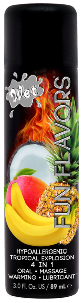 Разогревающий оральный лубрикант со вкусом Мультифрукт Wet Fun Flavors 89 мл TALLA Пошлая Аленка
Разогревающий оральный лубрикант со вкусом Мультифрукт Wet Fun Flavors 89 мл TALLA Пошлая Аленка