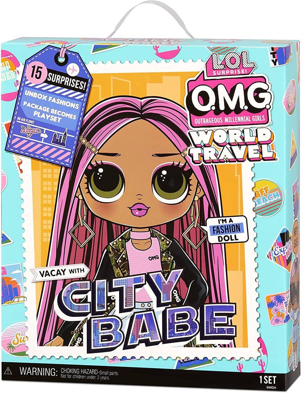 Кукла ЛОЛ ОМГ Городская Красотка серия Путешествия LOL Surprise OMG World Trave City Babe 577904
Кукла ЛОЛ ОМГ Городская Красотка серия Путешествия LOL Surprise OMG World Trave City Babe 577904
