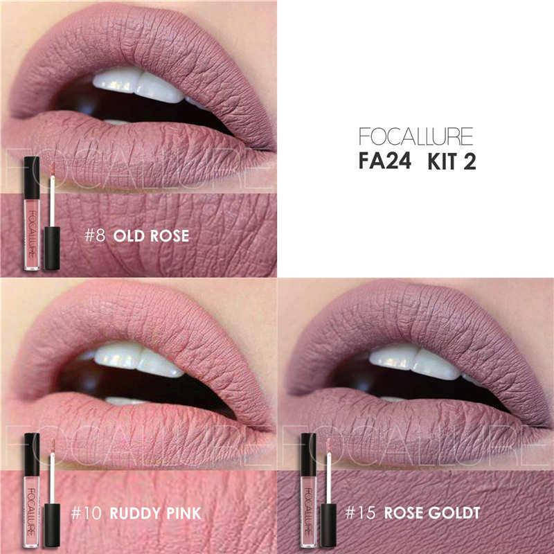 Набор жидких матовых помад - Focallure Velvet Liquid Lipstick Bundle (2 - Old Rose Ruddy Pink Rose Goldt)
Набор жидких матовых помад - Focallure Velvet Liquid Lipstick Bundle (2 - Old Rose Ruddy Pink Rose Goldt)