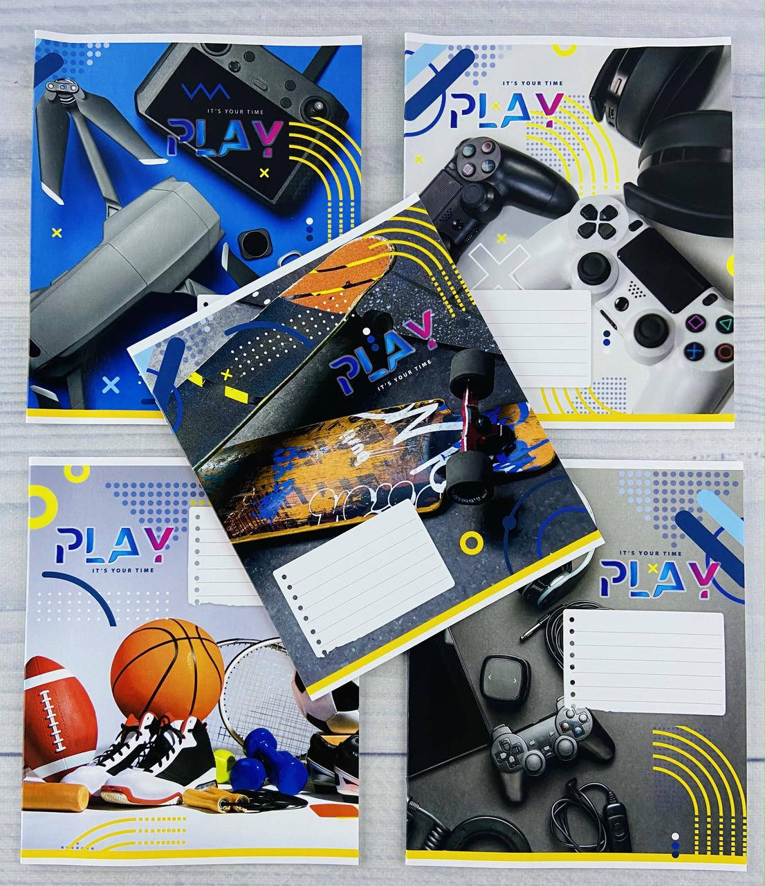 Тетрадь 18 листов клетка Play 2986(18к) Star Украина 
Тетрадь 18 листов клетка Play 2986(18к) Star Украина