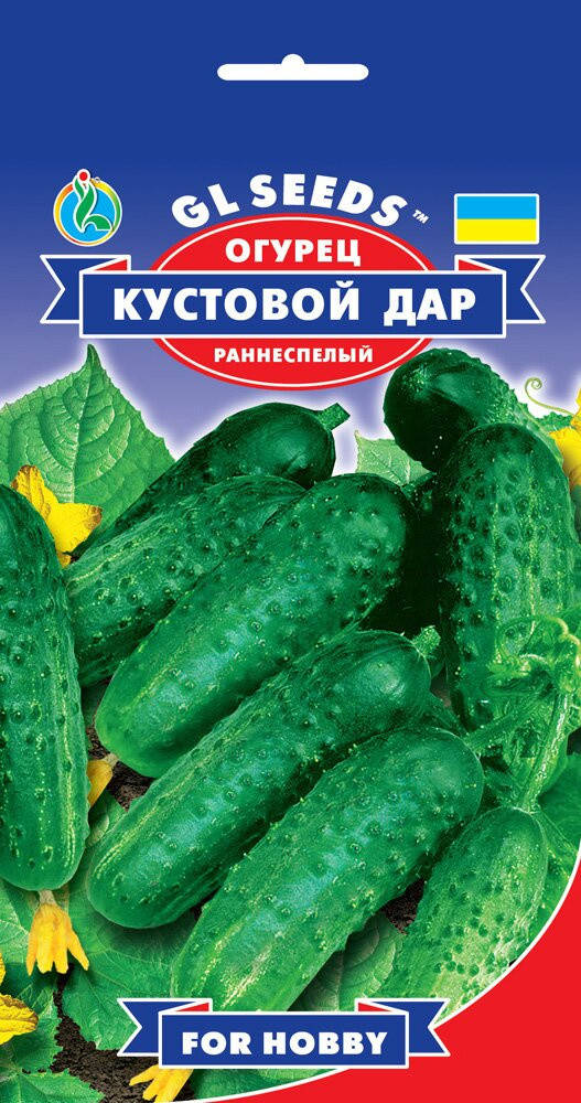 Огурец Кустовой Дар сорт урожайный один из лучших ранних универсальный, упаковка 0,5 г
Огурец Кустовой Дар сорт урожайный один из лучших ранних универсальный, упаковка 0,5 г