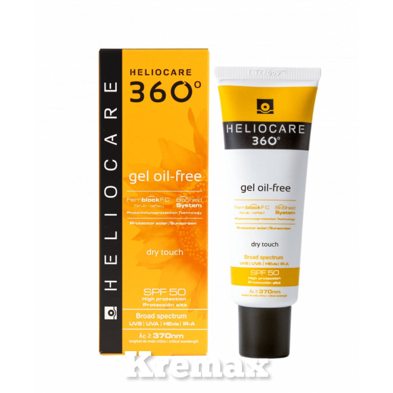 Cantabria Heliocare 360 Gel Oil-Free Dry Touch SPF 50 Sunscreen SPF 50+ Солнцезащитный гель на водной основе
Cantabria Heliocare 360 Gel Oil-Free Dry Touch SPF 50 Sunscreen SPF 50+ Солнцезащитный гель на водной основе