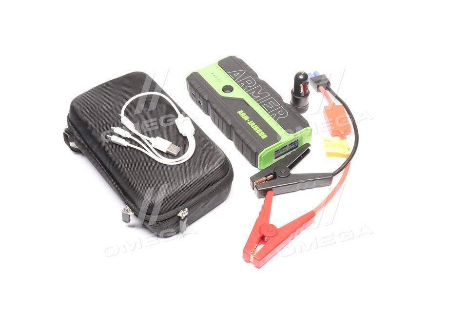 Пуско-зарядное устройство автономное (power booster), 16000 mAh, 800A, 12V ARM-JA16000
Пуско-зарядное устройство автономное (power booster), 16000 mAh, 800A, 12V ARM-JA16000