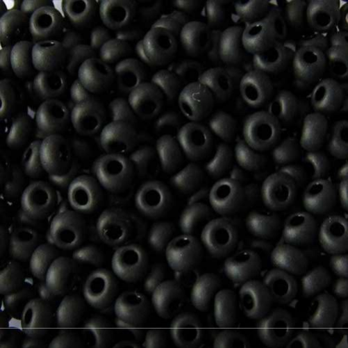 Чешский бисер Preciosa 23980 черный матовый 50
Чешский бисер Preciosa 23980 черный матовый 50