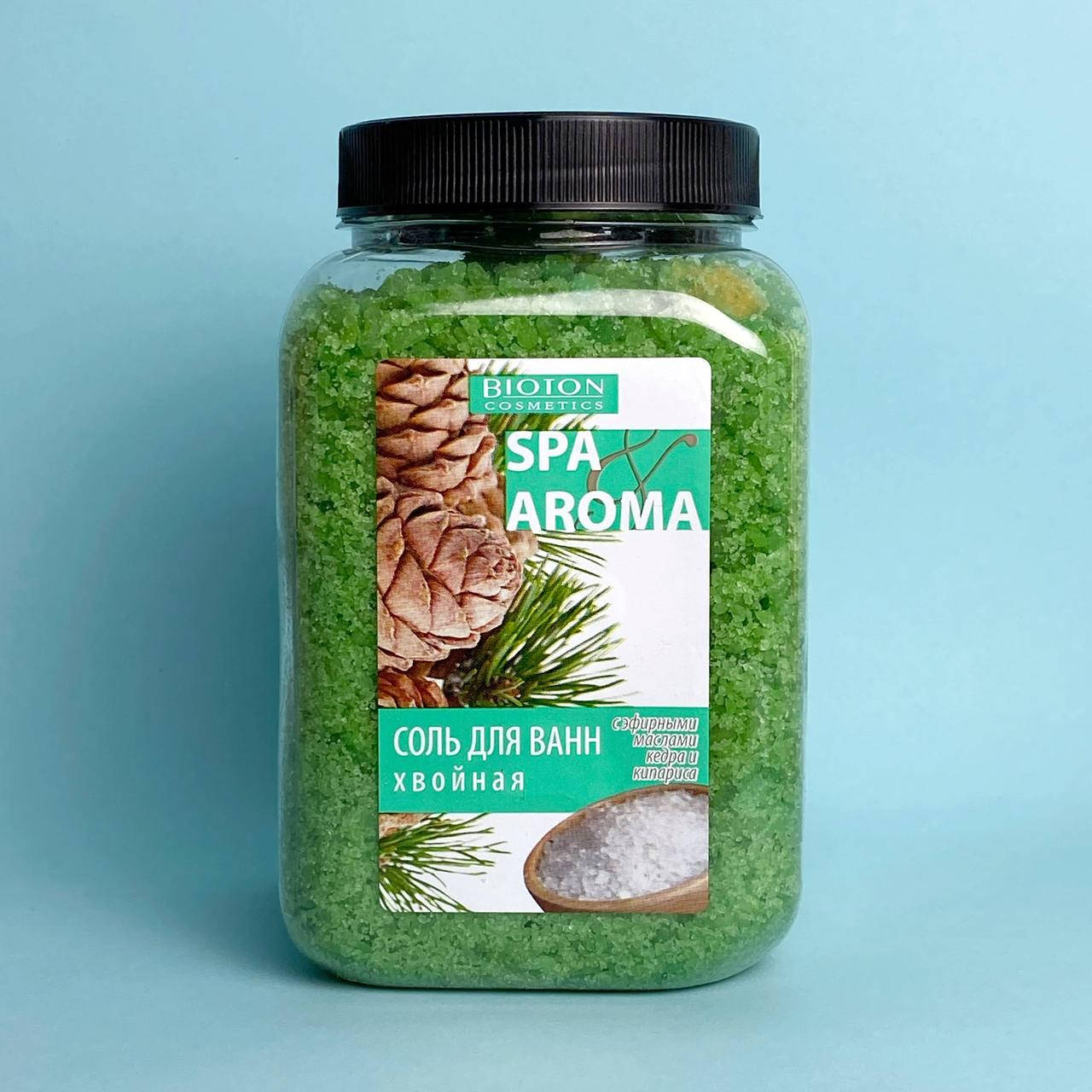 Морская соль хвойная для ванн с эфирными маслами кедра и кипариса Bioton Cosmetics Sea Salt
Морская соль хвойная для ванн с эфирными маслами кедра и кипариса Bioton Cosmetics Sea Salt