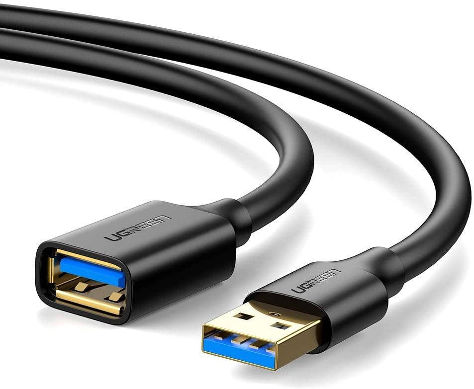 Удлинитель USB 3.0 кабель 3м UGREEN Type A Шнур для передачи данных 5 Гбит/с для PS4 Xbox, Черный
Удлинитель USB 3.0 кабель 3м UGREEN Type A Шнур для передачи данных 5 Гбит/с для PS4 Xbox, Черный