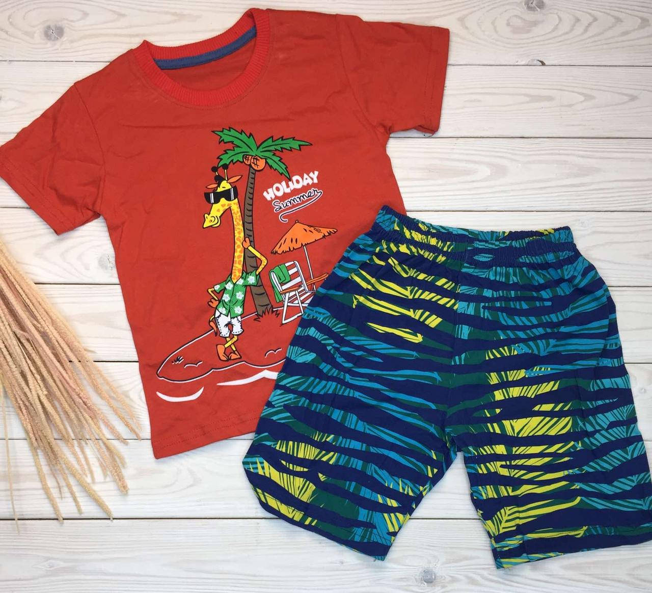 Детский летний костюм на мальчика 4-8 лет
Детский летний костюм на мальчика 4-8 лет