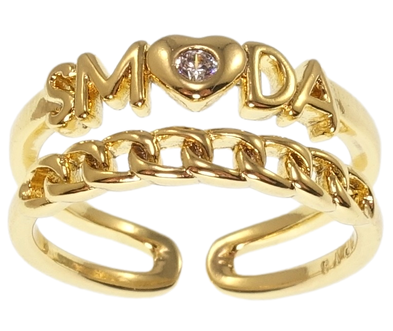 Кольцо Xuping QQMM Позолота 14K "Smoda" р.16-17,17-18
Кольцо Xuping QQMM Позолота 14K "Smoda" р.16-17,17-18