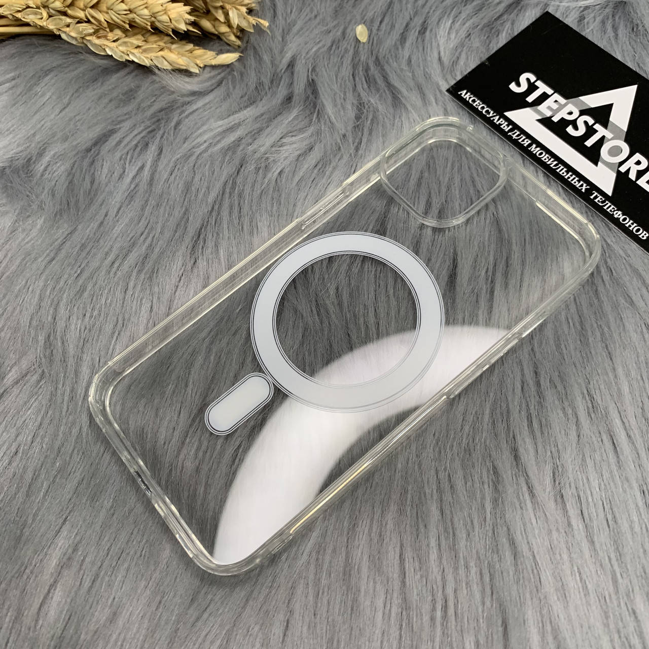 Чехол бампер Clear Case с Magsafe для Iphone 13 mini 5.4 прозрачный противоударный с кольцом магнитом
Чехол бампер Clear Case с Magsafe для Iphone 13 mini 5.4 прозрачный противоударный с кольцом магнитом