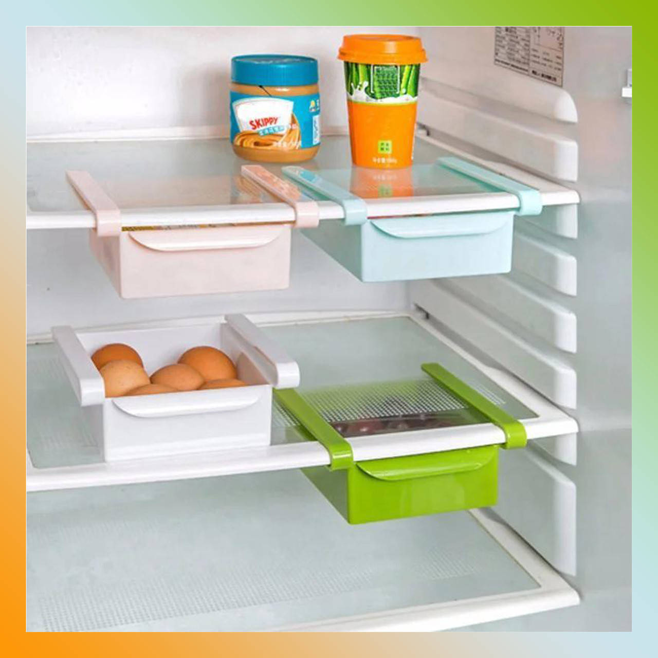 Органайзер для холодильника Refrigerator Shelf подвесная полочка для хранения продуктов в холодильнике BN, Разные цвета
Органайзер для холодильника Refrigerator Shelf подвесная полочка для хранения продуктов в холодильнике BN, Разные цвета