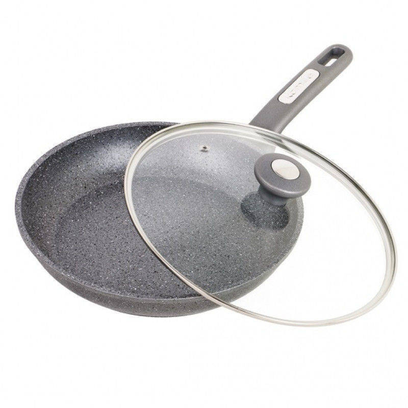 Сковорода с гранитным антипригарным покрытием с крышкой d=30 см Kamille KM-4274GR Orig KM-4274GR
Сковорода с гранитным антипригарным покрытием с крышкой d=30 см Kamille KM-4274GR Orig KM-4274GR