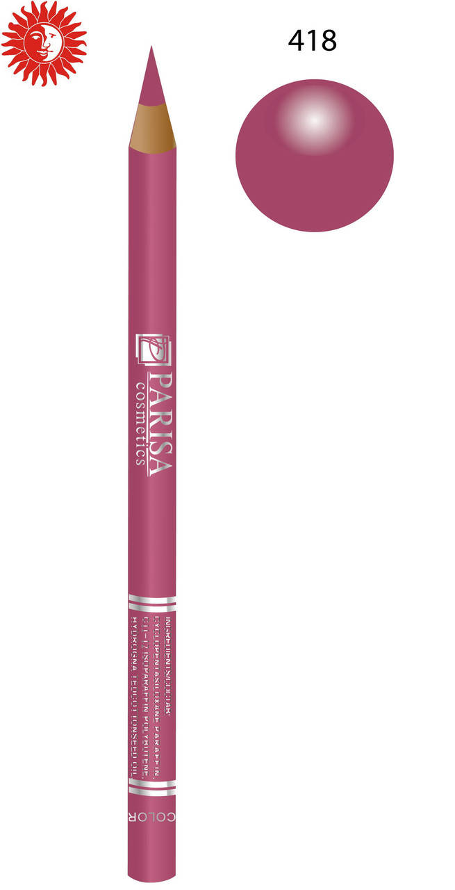 Карандаш для губ Parisa Cosmetics Lip Professional Pencil KPar 418 грязно-розовый
Карандаш для губ Parisa Cosmetics Lip Professional Pencil KPar 418 грязно-розовый