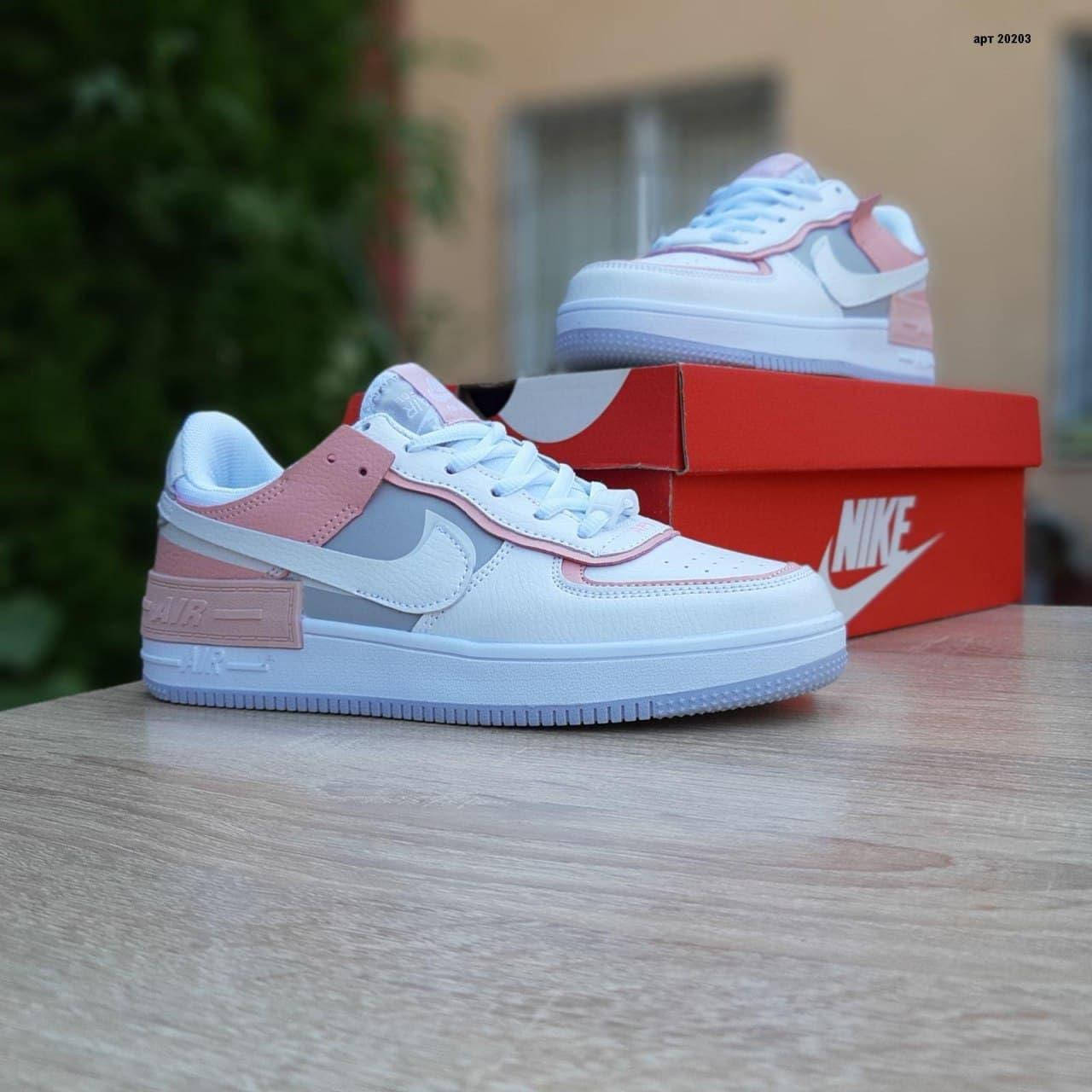 Кроссовки женские Nike Air Force 1 Shadow летние, кожаные найк аир форс шедоу, найки женские, белые эир форс 38, Белый
Кроссовки женские Nike Air Force 1 Shadow летние, кожаные найк аир форс шедоу, найки женские, белые эир форс 38, Белый