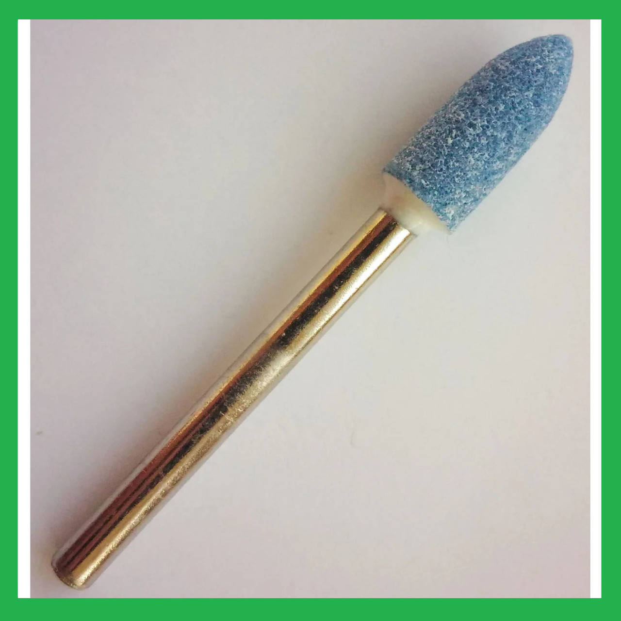 Шлифовальная насадка - пуля 5 мм, Материал - карбид кремния. Абразивная шарошка
Шлифовальная насадка - пуля 5 мм, Материал - карбид кремния. Абразивная шарошка