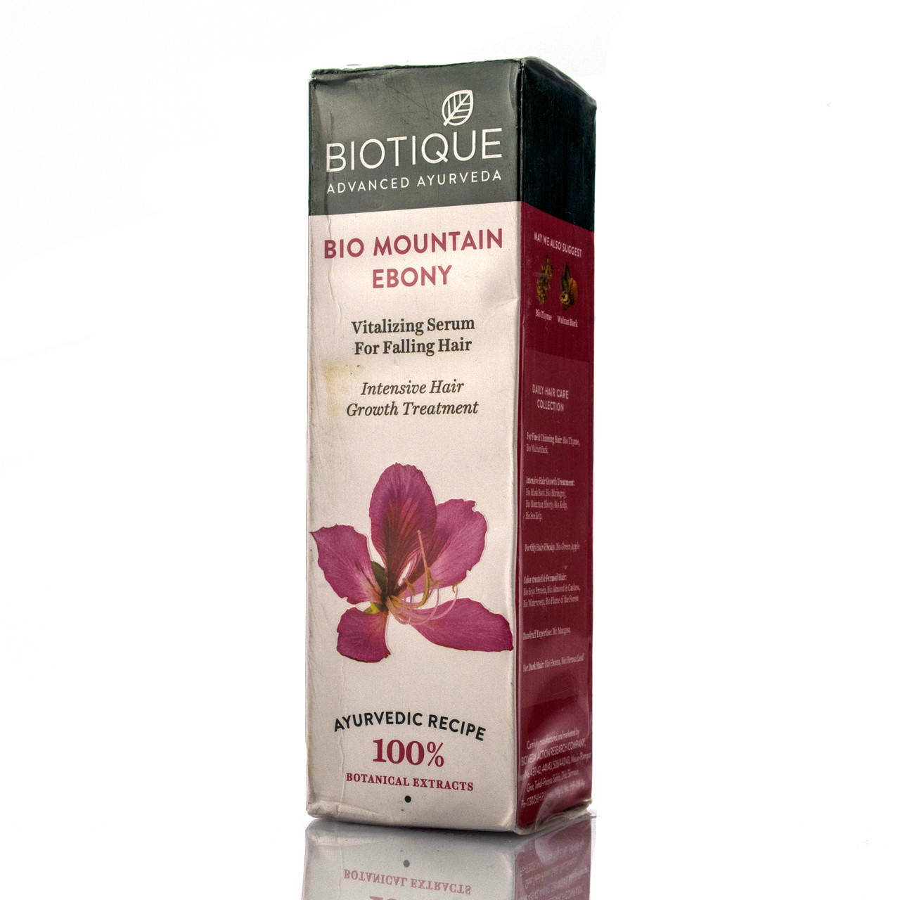 Биотик Горный эбонит-Сыворотка для роста волос | Biotique Bio Mountain Ebony Vitalizing Serum / 120 г
Биотик Горный эбонит-Сыворотка для роста волос | Biotique Bio Mountain Ebony Vitalizing Serum / 120 г