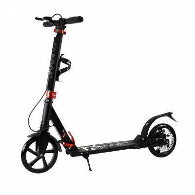 Детский двухколесный самокат Scale Sports SS-04 с ручным дисковым тормозом и передним и задним амортизатором,, Черный
Детский двухколесный самокат Scale Sports SS-04 с ручным дисковым тормозом и передним и задним амортизатором,, Черный