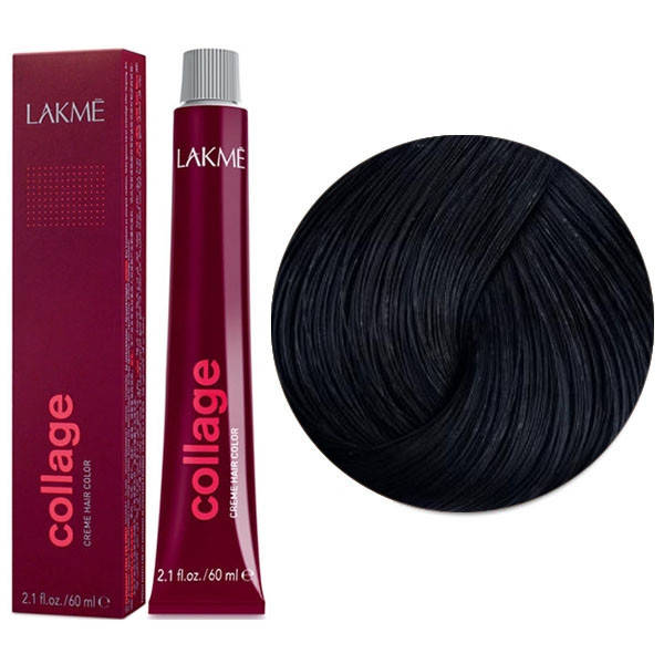 Краска для волос LAKME Collage 1/00 Черный