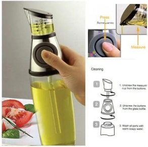 Диспансер бутылка для оливкового и подсолнечного масла Press Measure Oil Dispenser, Прозрачный
Диспансер бутылка для оливкового и подсолнечного масла Press Measure Oil Dispenser, Прозрачный