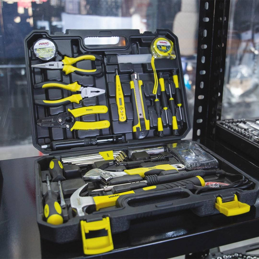 Набор для электрика ручных инструментов WMC TOOLS 34 предмета дома универсальный домашнего мастера
Набор для электрика ручных инструментов WMC TOOLS 34 предмета дома универсальный домашнего мастера