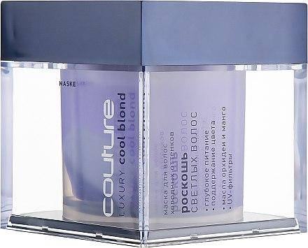 Маска для холодных оттенков волос "Роскошь светлых волос" Estel Professional Luxury Cool Blond Haute 200 мл
Маска для холодных оттенков волос "Роскошь светлых волос" Estel Professional Luxury Cool Blond Haute 200 мл