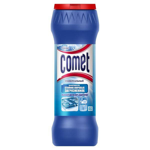 COMET Чист. порошок с дезинфицирующими свойствами Океан с хлоринолом в банке 475г 
COMET Чист. порошок с дезинфицирующими свойствами Океан с хлоринолом в банке 475г
