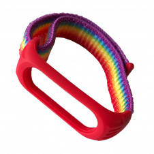 Нейлоновый ремешок для фитнес браслета Xiaomi Mi Band 3 4 5 6 Nylon+Silicone Rainbow RED Радуга Красный
Нейлоновый ремешок для фитнес браслета Xiaomi Mi Band 3 4 5 6 Nylon+Silicone Rainbow RED Радуга Красный