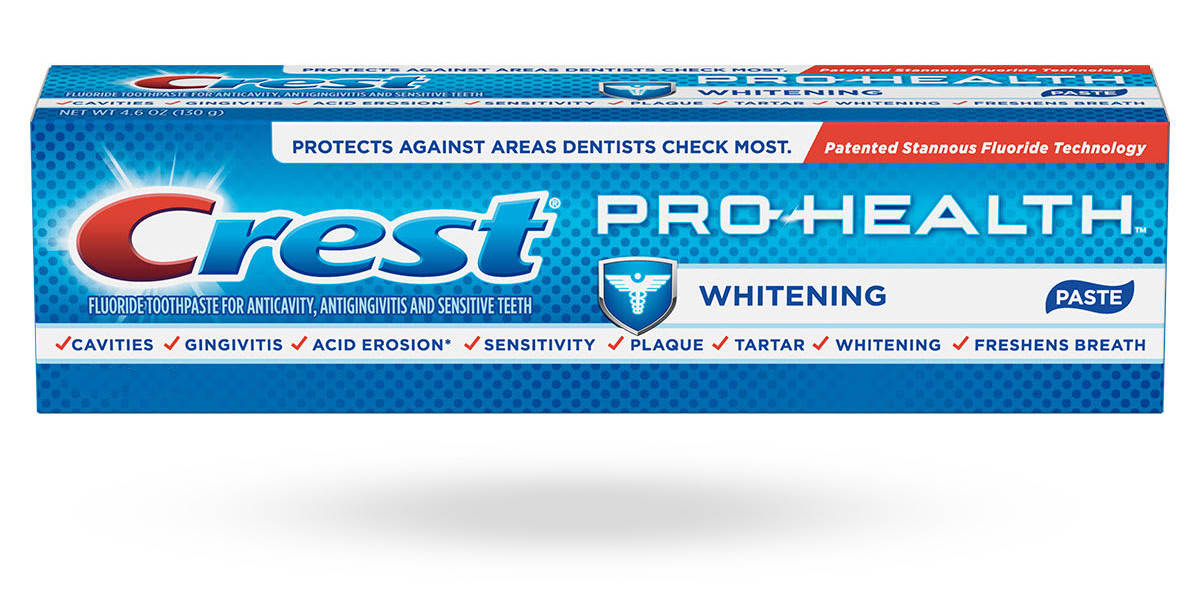 Отбеливающая зубная паста Crest Pro-Health Whitening Power 170г
Отбеливающая зубная паста Crest Pro-Health Whitening Power 170г