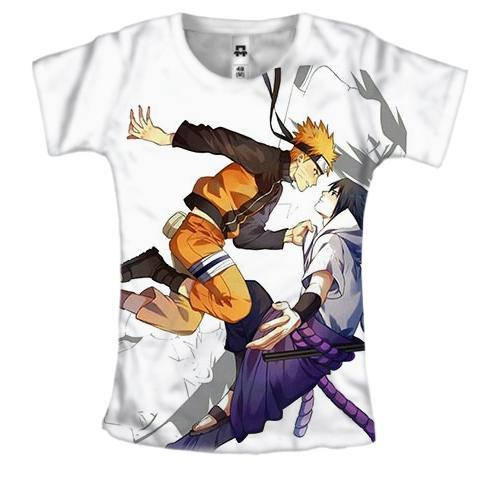 Женская 3D футболка с Саске и Наруто (Наруто)
Женская 3D футболка с Саске и Наруто (Наруто)