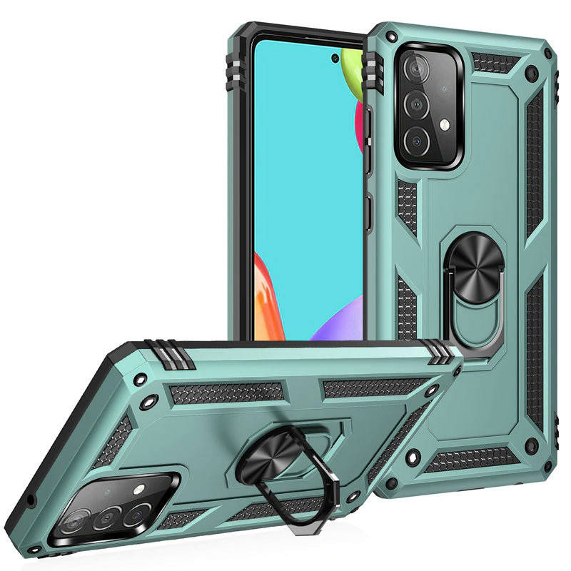 Противоударный чехол для Samsung Galaxy A52 зеленый матовый бампер с кольцом подставкой, Зелёный
Противоударный чехол для Samsung Galaxy A52 зеленый матовый бампер с кольцом подставкой, Зелёный