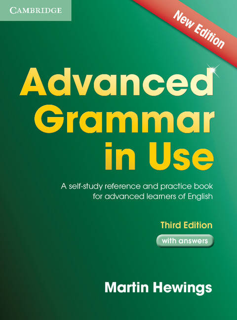 Advanced Grammar in Use 3rd Edition Book with answers