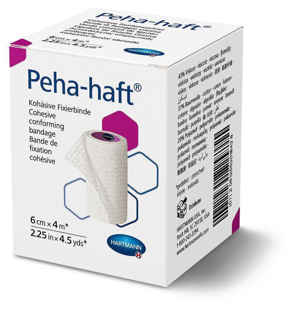 Peha-haft 6см х 4м - бинт когезивный самофиксирующийся 
Peha-haft 6см х 4м - бинт когезивный самофиксирующийся