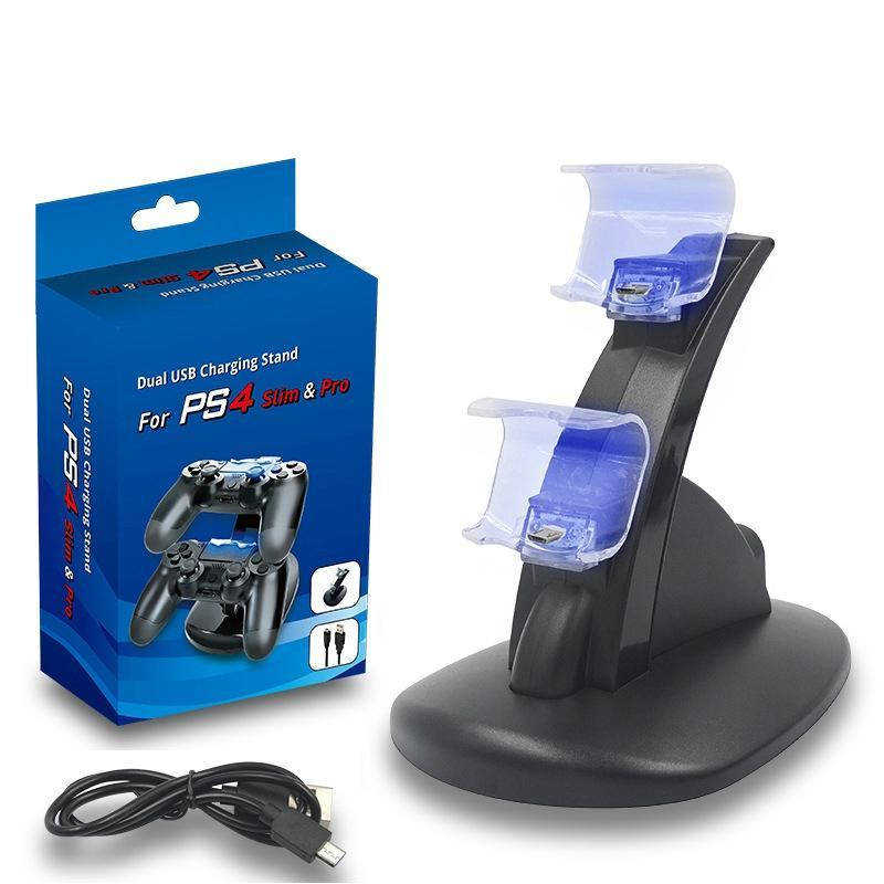 Двойная зарядная станция Dual USB Charging Stand для геймпадов PlayStation (PS4 / PS4 Slim / PS4 Pro) Dualshoc
Двойная зарядная станция Dual USB Charging Stand для геймпадов PlayStation (PS4 / PS4 Slim / PS4 Pro) Dualshoc